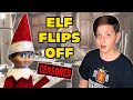 Elf On The Shelf Flips Off Kids Because He Got Angry