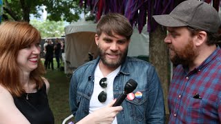 Interview With Frightened Rabbit Backstage at Lollapalooza