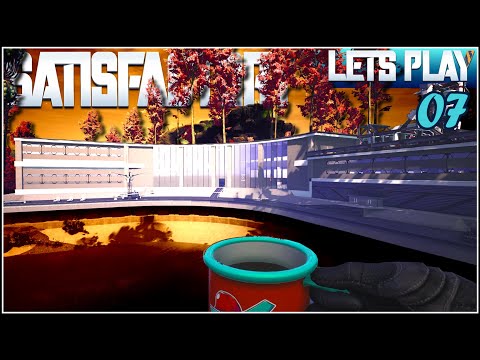 Building a house Satisfactory update 5 lets play ep 7