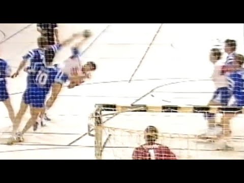 Rectificado marca de la casa de Dujshebaev. IHF 1992/93. Dormagen-Teka. Final-Ida. Leverkusen.