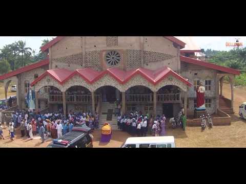 Late Mrs Amuka's Burial, Imo state, Nigeria with drone shots , aerial video