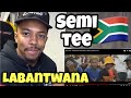 Semi Tee - Labantwana Ama Uber ft. Miano, Kammu Dee | AMERICAN REACTION