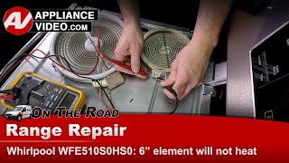 Whirlpool Stove Repair - 6" Surface Element Will Not Heat