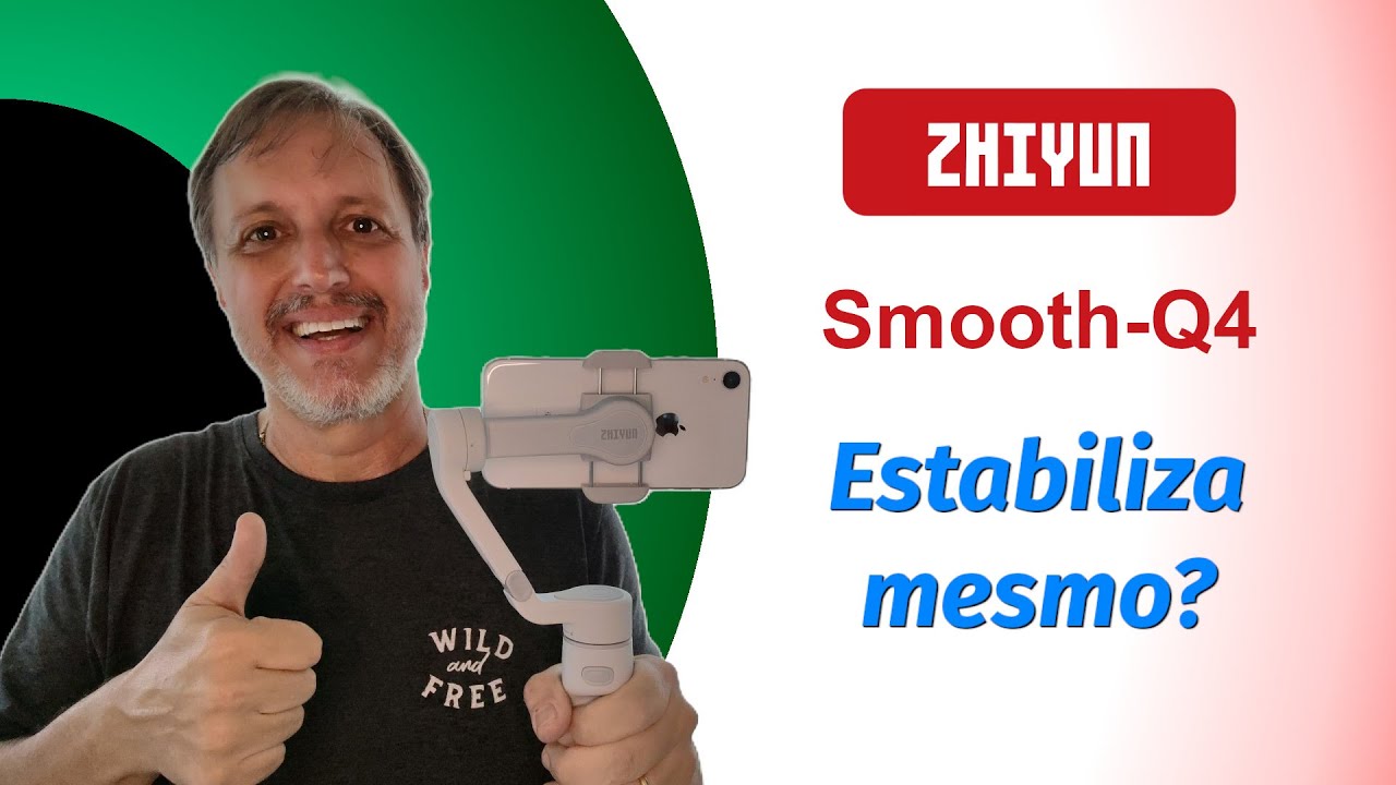 Unboxing e Teste do Gimbal Zhiyun Smooth Q4