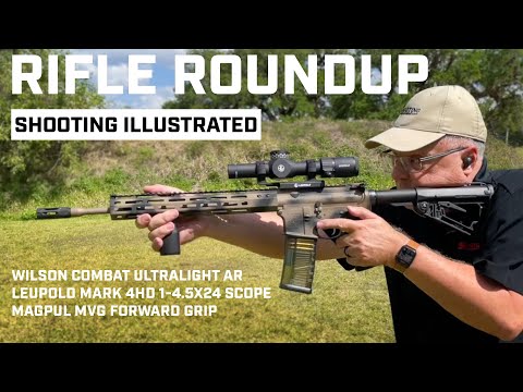 Rifle Roundup: Wilson Combat Tactical Ultralight Rifle with a Leupold Leupold Mark 4HD Optic