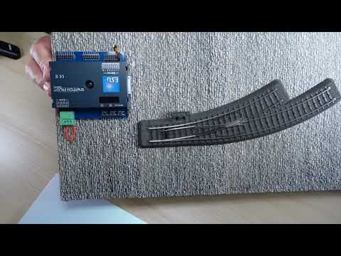 Servo Weichenantrieb für Märklin C-Gleis Weichen