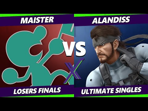 S@X 400 Online Losers Finals - Maister (Game & Watch) Vs. AlanDiss (Snake) Smash Ultimate - SSBU