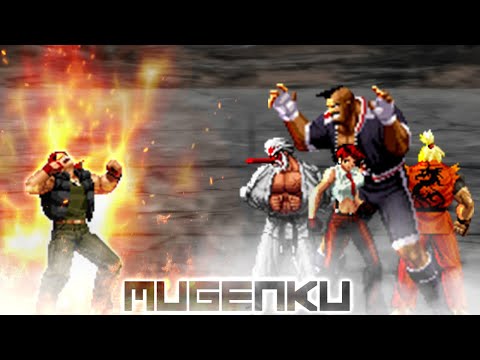 Nuclear Punch Ralf Jones vs Mr. Karate, Sonic Vanessa, Giant Heavy D, Dragon Ken MUGEN Multiverse