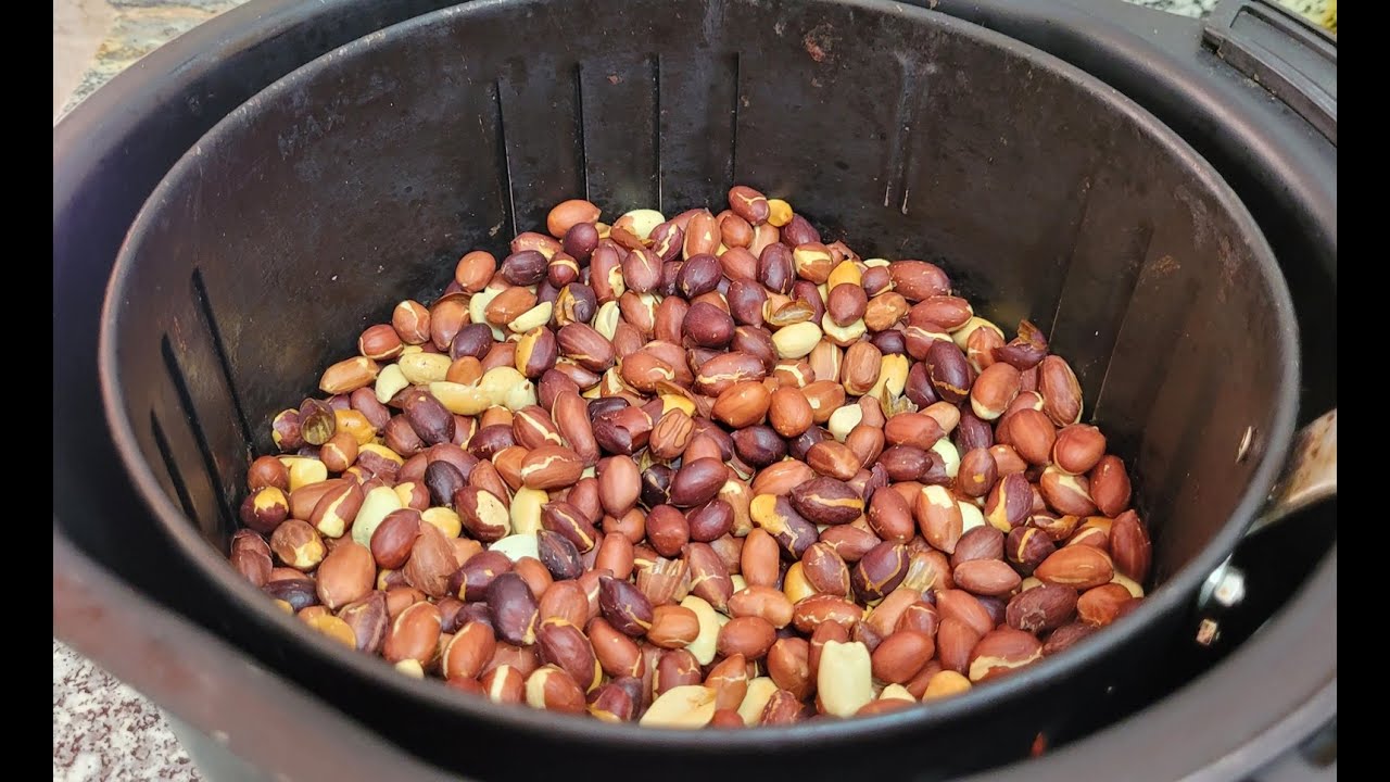 ✅COMO TORRAR AMENDOIM RAPIDO E FÁCIL NA AIR FRYER