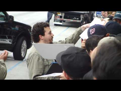 Danny Mcbride signs autographs at the kung fu panda 2 premiere