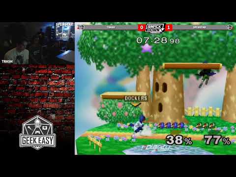 CFL Smackdown 250 Melee - Trash (Falco) vs Spenstar (Blue Falco)- WR2