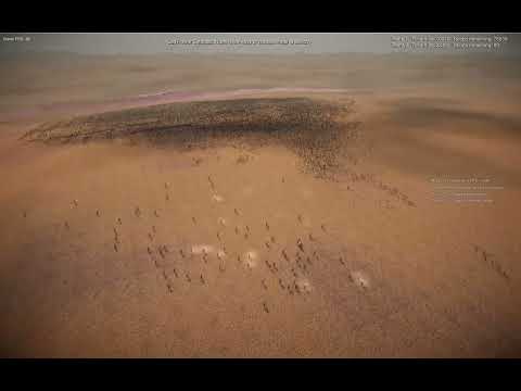 10000 Roman Soldiers + 100 Modern Soldiers VS 100000 Free Ranged Chickens | UEBS II