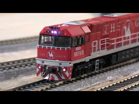HO scale SDS Models NR Class GHAN unboxing and review