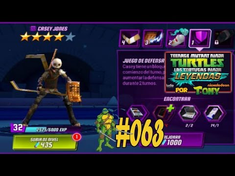 Tortugas Ninja Leyendas "Cap. 63 - Casey Jones con cuatro estrellas de oro" por Tony