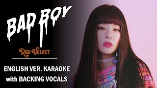 Download lagu RED VELVET - BAD BOY - ENGLISH KARAOKE with BACKING VOCALS mp3