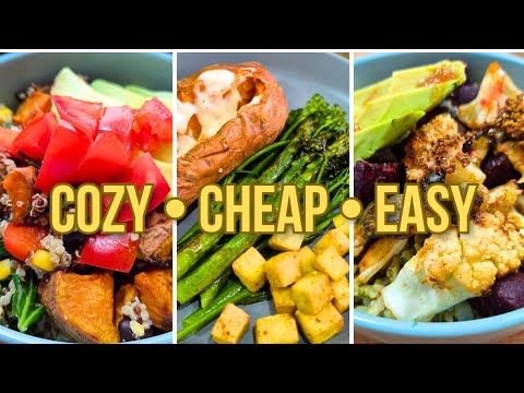 3 Cozy, Budget-Friendly Dinners for Cooler Nights (WFPB + Gluten-Free)