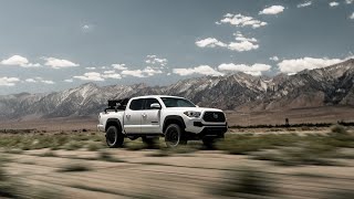 STUNT DRIVING MY TACOMA IN THE DESERT FOR A COMMERCIAL!