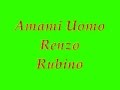 Renzo Rubino - Il Postino (Amami Uomo) Lyrics ...