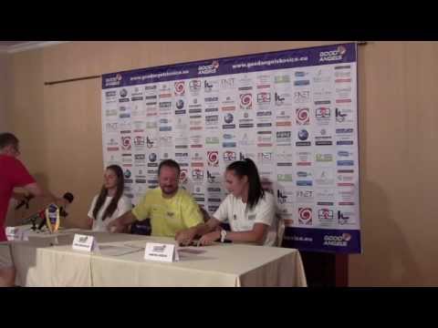 Tlačová beseda ženského basketbalového klubu Good Angels Košice