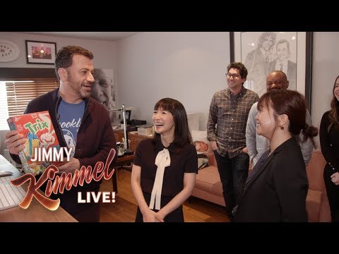 Marie Kondo Helps Jimmy Kimmel Tidy Up Video