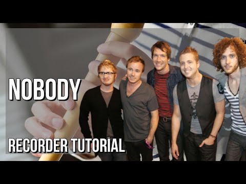 How to play Nobody by OneRepublic on Recorder (Tutorial)