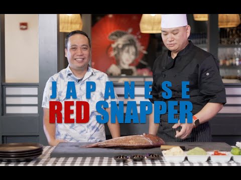 Yoki Food Review: Sea Bream Japanese Red Snapper