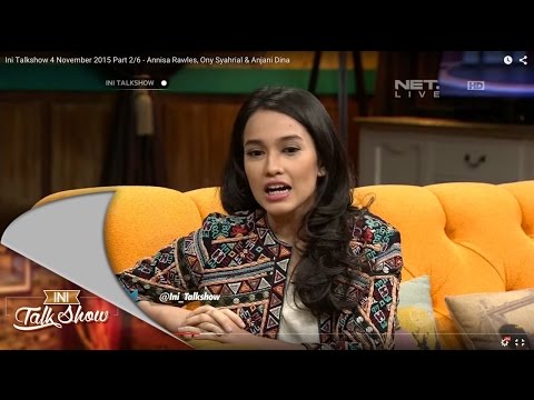 Ini Talkshow 4 November 2015 Part 2/6 - Annisa Rawles, Ony Syahrial & Anjani Dina