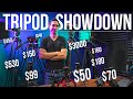Tripod Showdown - Sachtler, Switchpod, Manfrotto, Ifootage, Joby - (Tabletops and Fluid Heads)
