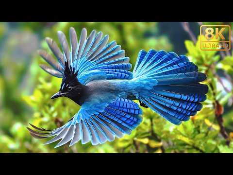 🕊️🌿 The Most Beautiful Birds of Indonesia | Stunning Nature | Stress Relief Sounds | 4K ASMR 🌈🎶