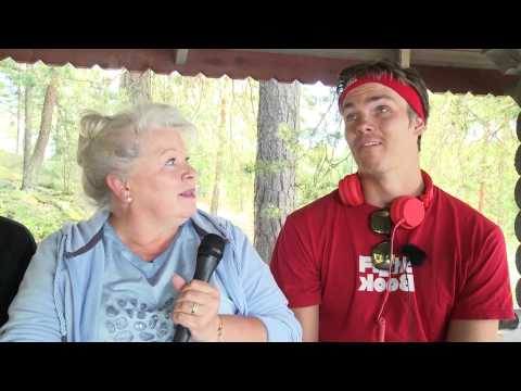 Pekka Hyysalo ja Juhani Töytäri Riitta Saarikankaan tentissä