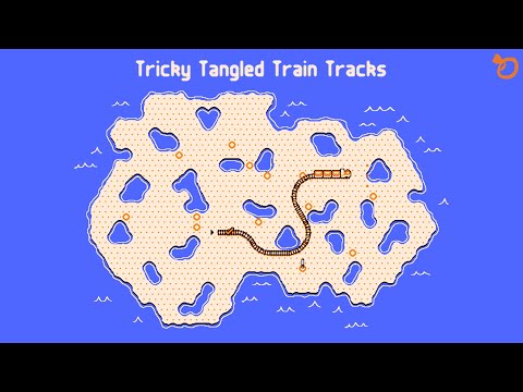 Tricky Tangled Train Tracks Gameplay Introduction
