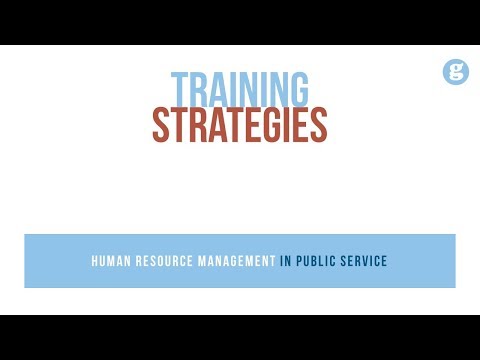 Human Resource Management in Public Service