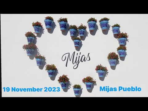Mijas Pueblo 19 de novembro de 2023 Espanha.Málaga