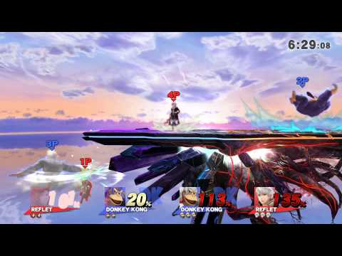 SSB4  : Nairo ＆ Mr.II VS Riot ＆ Nyanko Part3