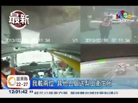 梨山休旅車墜谷 6人摔百米輕傷