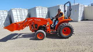 2025 Kubota L2502 4x4 HST Diesel Tractor w/ LA526 Loader – 88 Hours