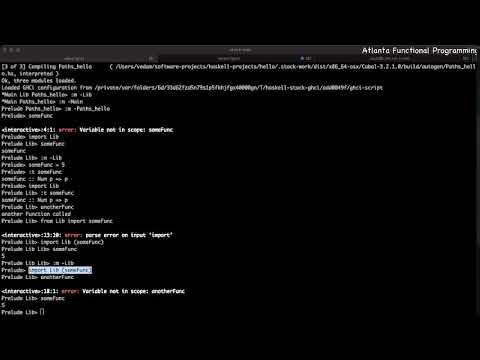 Haskell Study Group: Building Projects