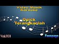 Opick Terangkanlah KARAOKE