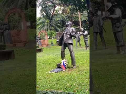 🌈The Exact Site of Rizal's Execution @Rizal Park formerly known Bagumbayan or Luneta #shorts #rizal