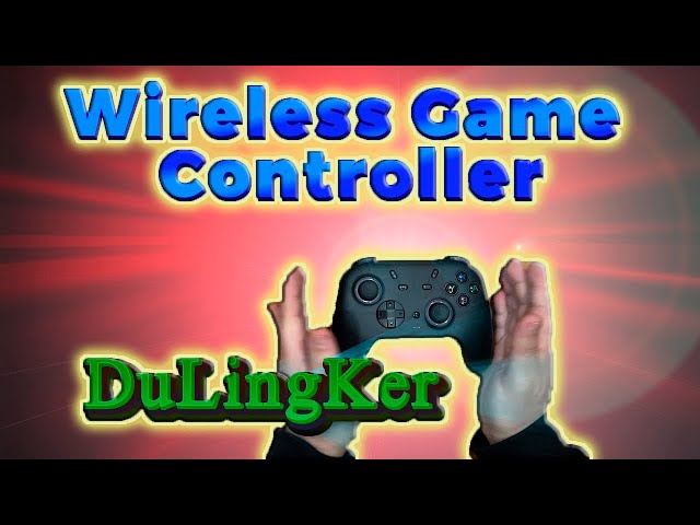 Vídeo relacionado con DuLingKer Mando PC con Carga Base, Mando Inalámbrico para PC Windows/Switch