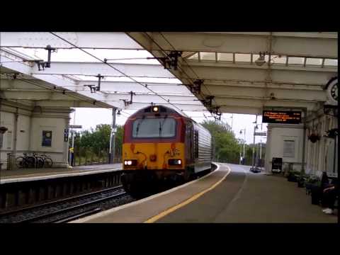 67011 at Troon Station. 21/07/15