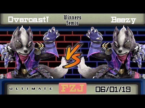 Overcast! (Wolf) vs. Beezy (Lucina, Wolf) - Winners Semis - Flat Zone Jun