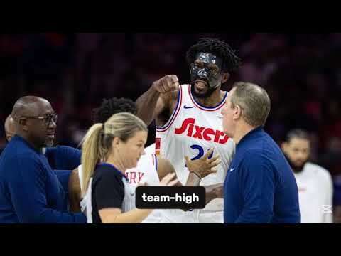 Joel Embiid Ejected After Heated Referee Confrontation | 76ers vs Spurs Highlights"