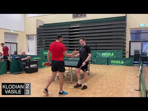 Klodian vs Vasile Spinul | SF | Open Singles | W&H Closed Championships 2022