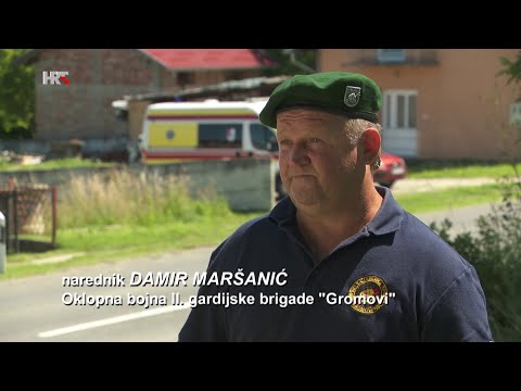 Narednik Damir Maršanić, Oklopna bojna II. gardijske brigade "Gromovi"