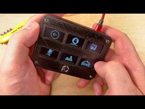 FreeDeck - Open Source Stream Deck Alternative - HID, Arduino