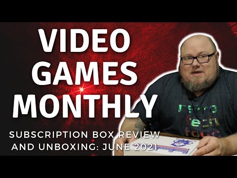 Is Video Games Monthly Worth It?? (June 2021 Retro Game Box)
