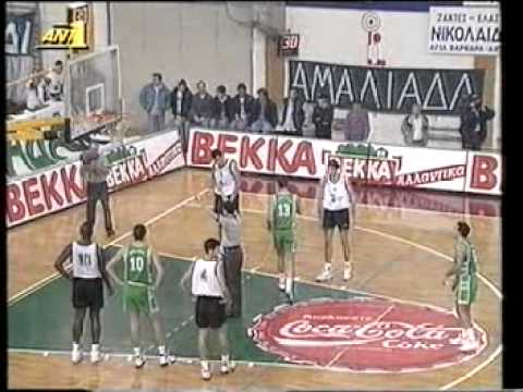 PANATHINAIKOS-JOVENTUT BADALONA 85-61 1993-94 (4/4)