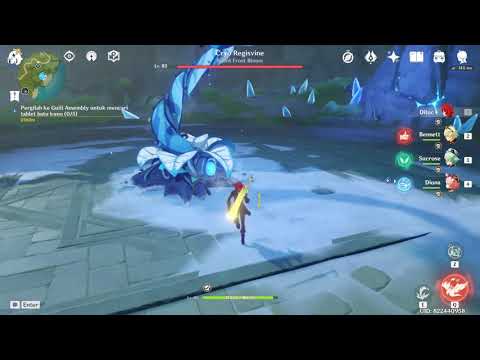 Diluc AR 46 SHOWCASE insane Damage 60K