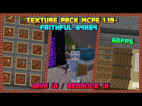 Texture Pack Faithful 64x64 Suitable For Survival 1.19+ |  Newest Minecraft Texture Pack 2023
